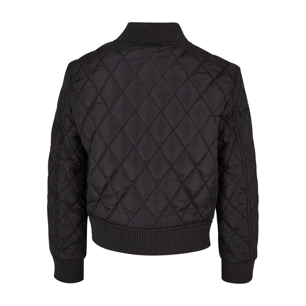 Urban Classics - Diamond Quilt Nylon Veste enfant - Noir